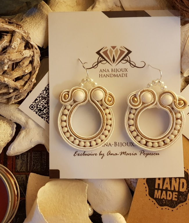 Cercei Handmade Office Soutache