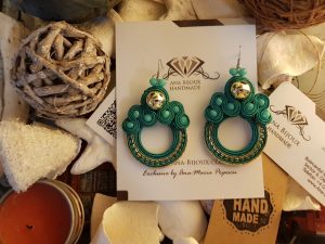 Cercei Office Handmade Soutache